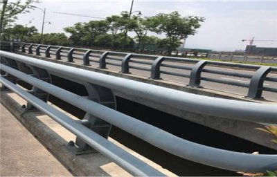 桥梁防撞护栏 0.6m 银色